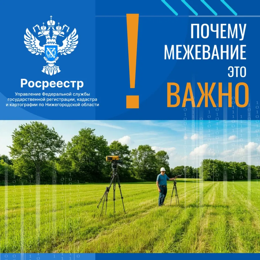 Нижегородский Росреестр: почему межевание это важно?